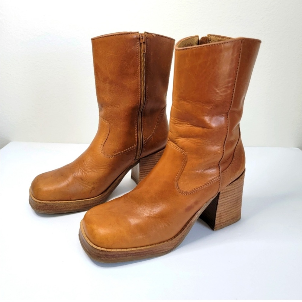 Connie Too Womens Boots Upper Leather SIze 9M